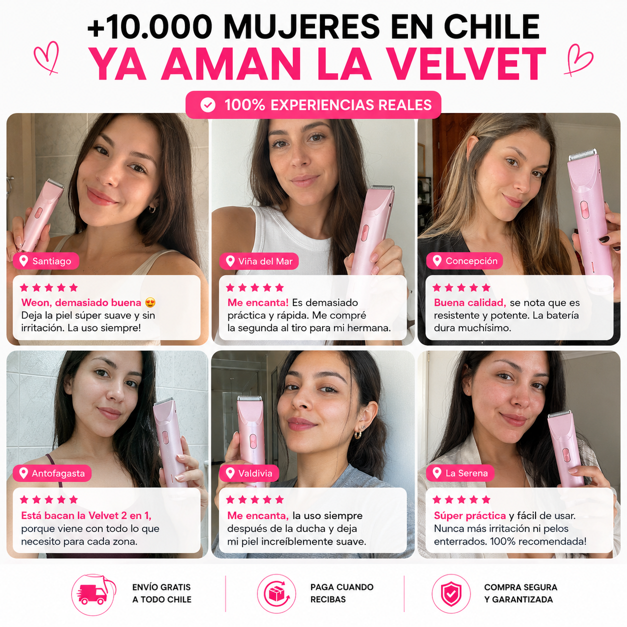 Depiladora Velvet® 2en1