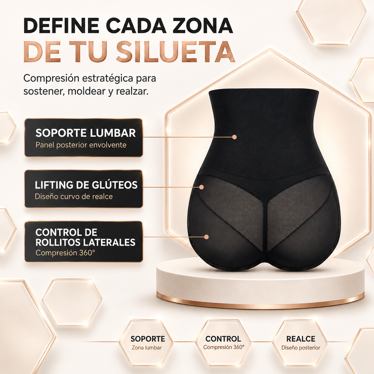 Faja moldeadora solara 360®