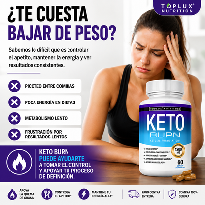 keto burn 60 capsulas