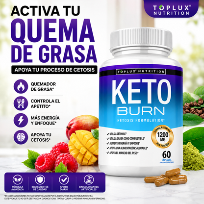 keto burn 60 capsulas