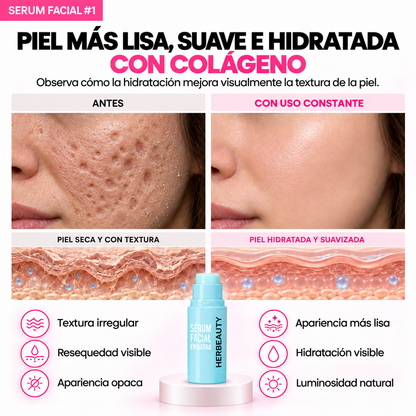 Herbeauty® Sérum Facial Hidratante y Reparador