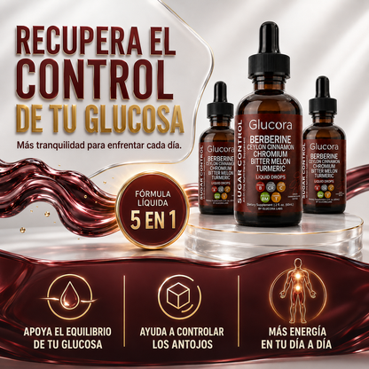 GLUCORA® Fórmula natural para el control del azúcar