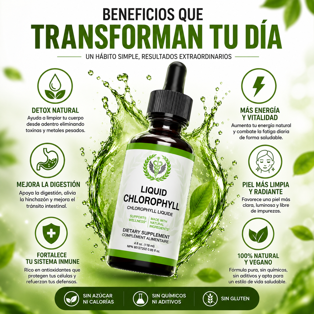 Clorofila Líquida Benevolent