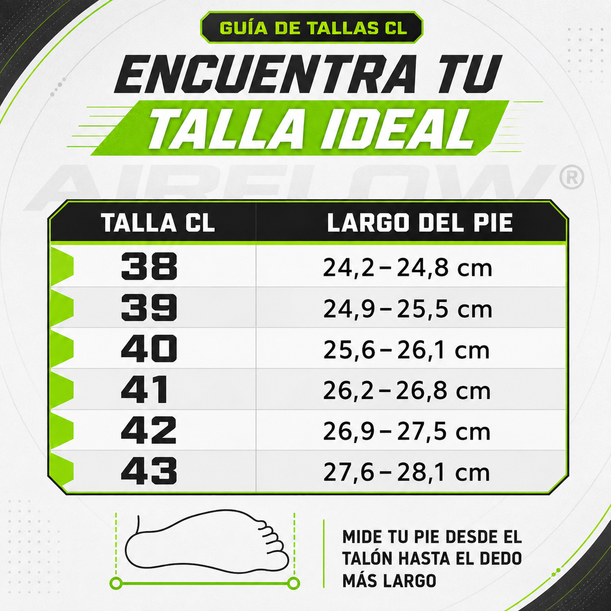 Zapatilla Ergonómica 33Y Airflow®