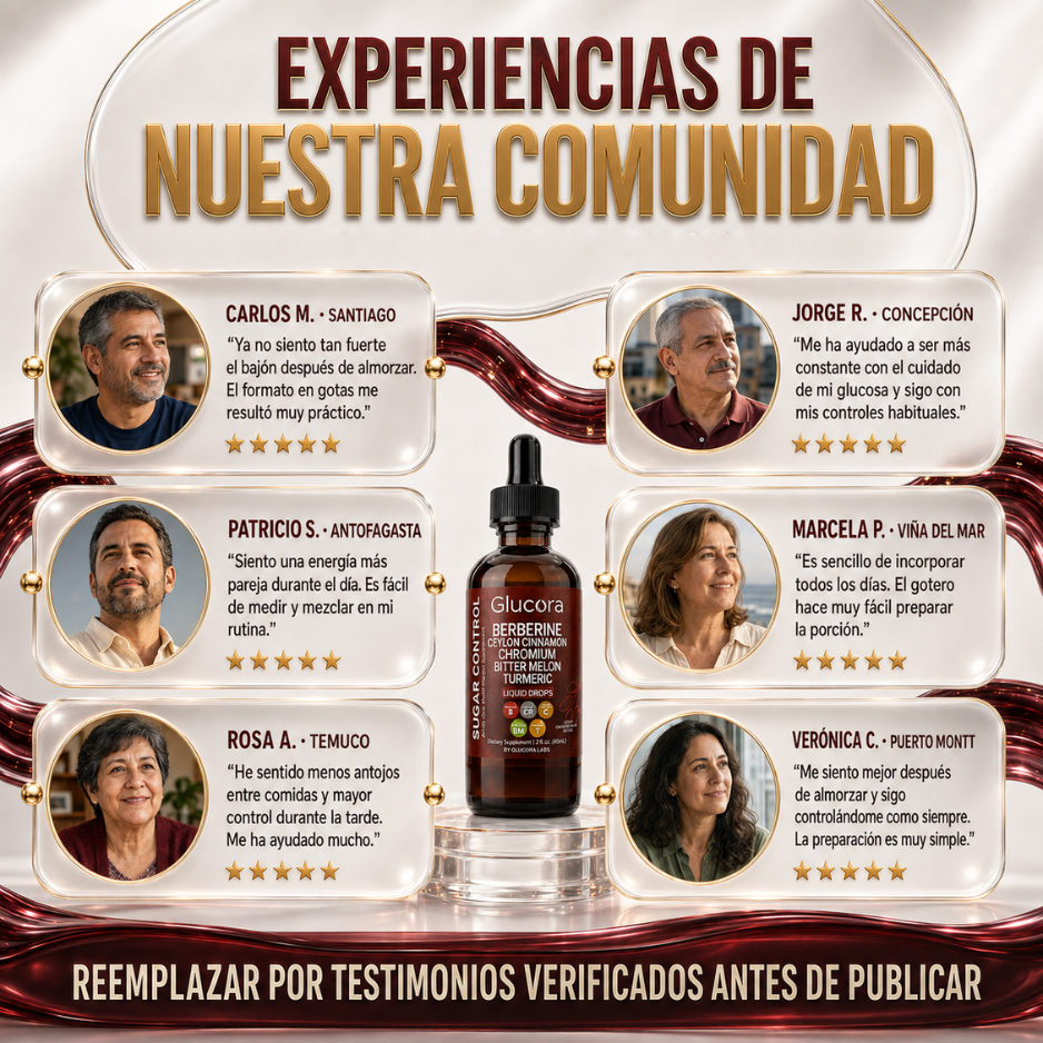 GLUCORA® Fórmula natural para el control del azúcar