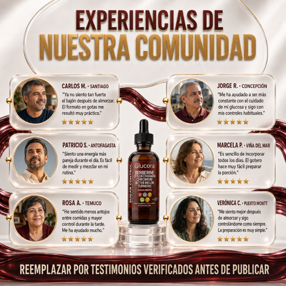 GLUCORA® Fórmula natural para el control del azúcar