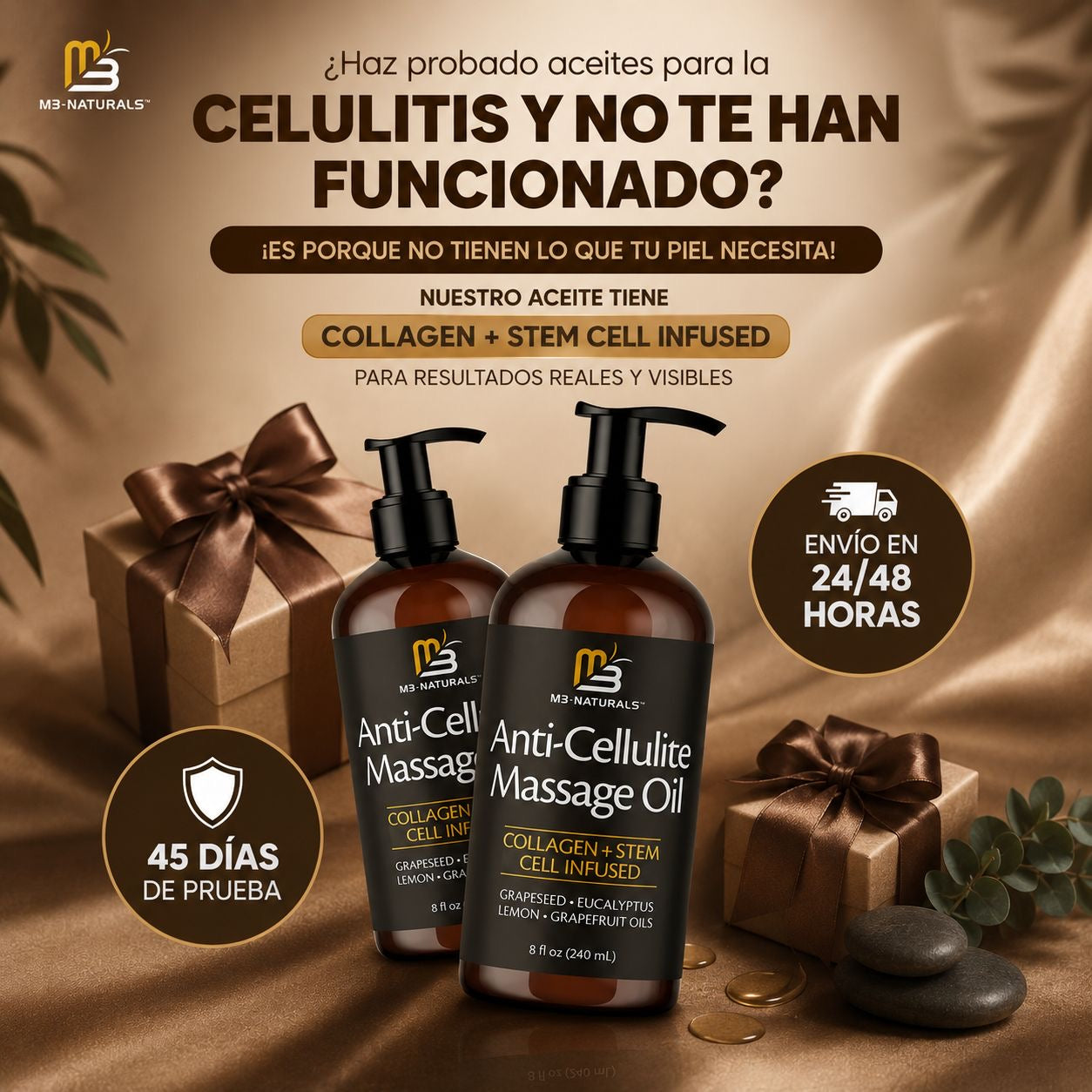 Aceite Reafirmante Anti-Celulitis 240ml