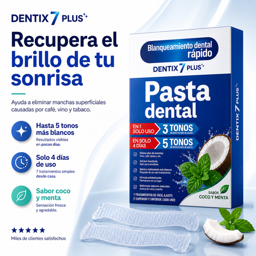 Dentix 7 Plus Tratamiento Blanqueador Dental