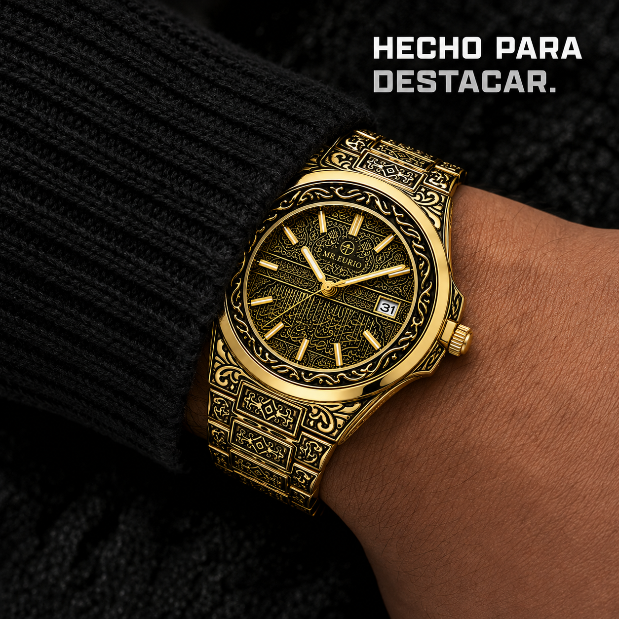 Reloj Mr.Eurio® Gold Dynasty