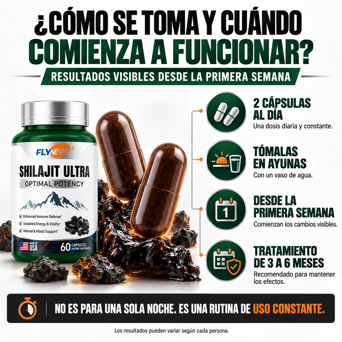 Shilajit Ultra® | Fórmula para Recuperar tus Erecciones