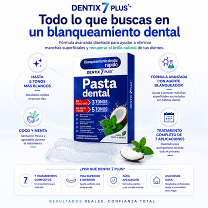 Dentix 7 Plus Tratamiento Blanqueador Dental