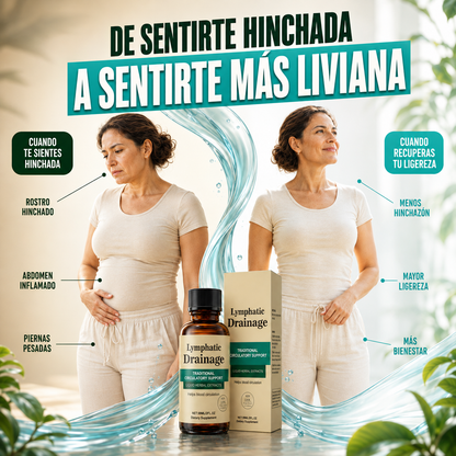 LymphaDrain® Gotas de Drenaje Linfático