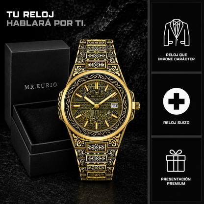 Reloj Mr.Eurio® Gold Dynasty