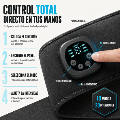 Cinturón Reductor FitBurn EMS®