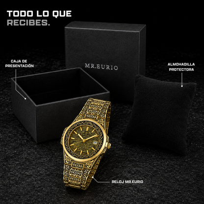 Reloj Mr.Eurio® Gold Dynasty