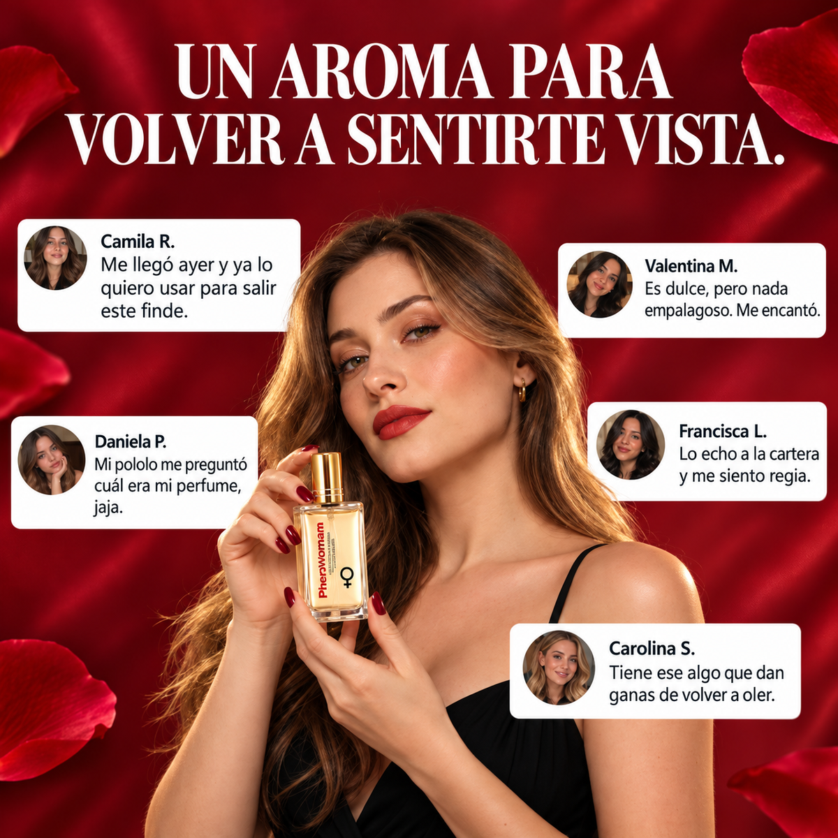Perfume PheroWoman | Atracción Instantánea