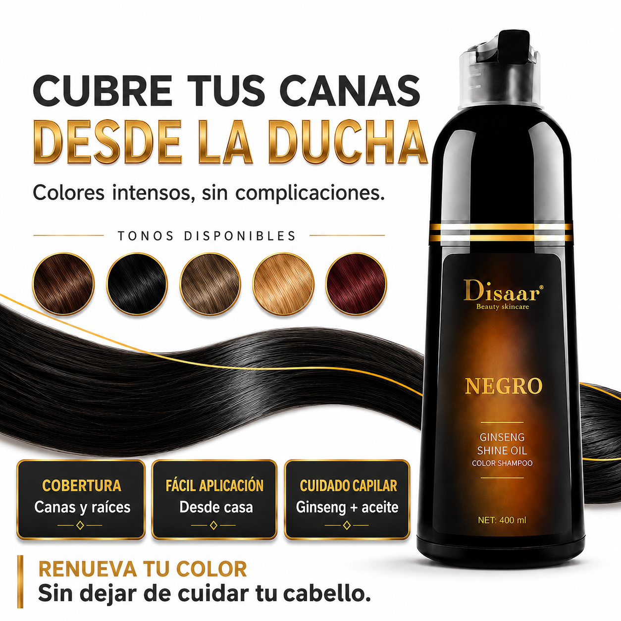 Shampoo Disaar Bio-Nutritive Plus®